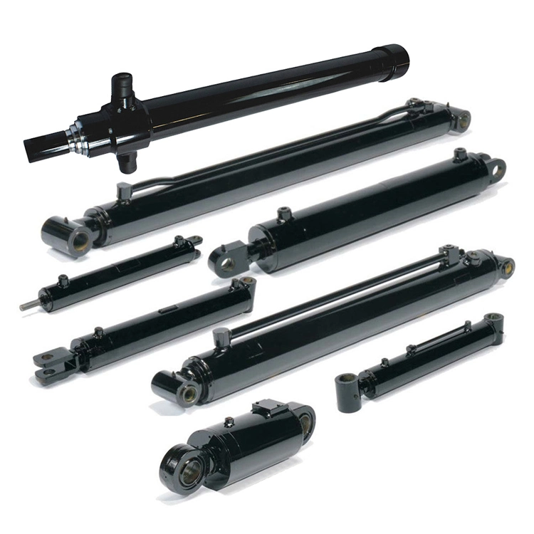 Components of Truck Tail Gate Lift Tail Gate Lift Hydraulic Cylinder Hydraulic Tail Lifts for Trucks Thick Oil Cylinders Are Used at The Rear of Trucks