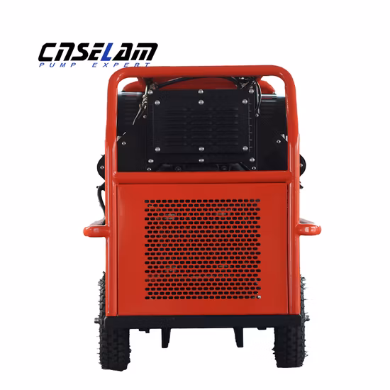 Centralina idraulica con motore a benzina da 18 CV a basso rumore di produzione Selam