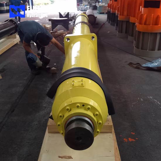 Cilindro idraulico a corsa lunga per pressa idraulica