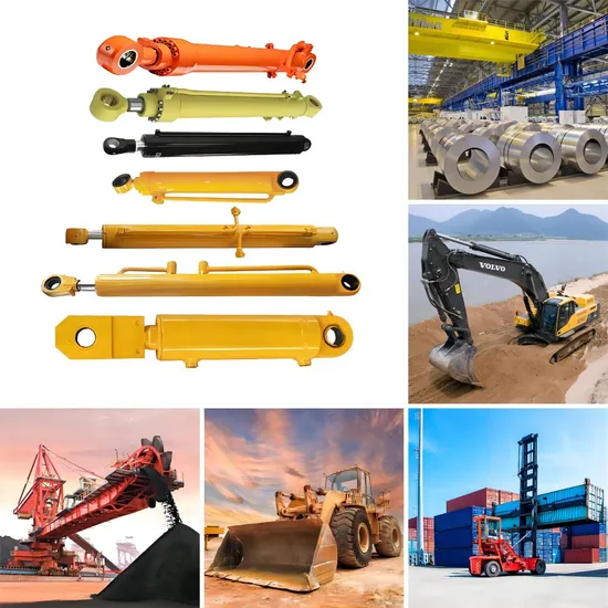 Componenti del cilindro idraulico forgiato personalizzati OEM